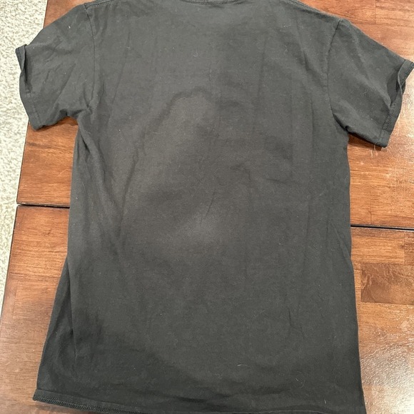 Men's Gangsta Cat Trio Black Graphic Tee with Short Sleeves Sz S Hug Life‎ - Picture 4 of 4